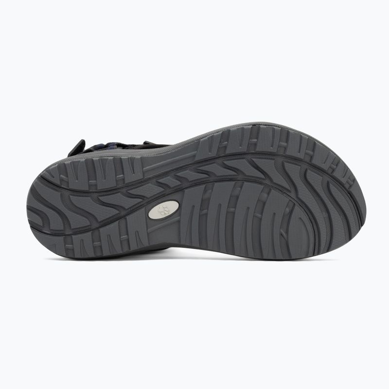 Jack Wolfskin férfi szandál Wave Breaker fekete éjkék 4