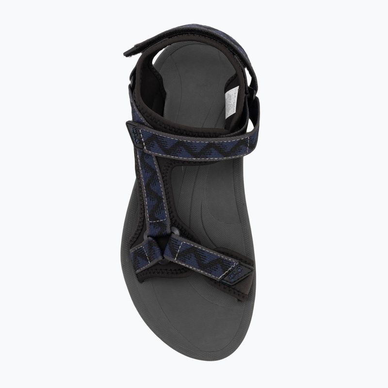 Jack Wolfskin férfi szandál Wave Breaker fekete éjkék 5
