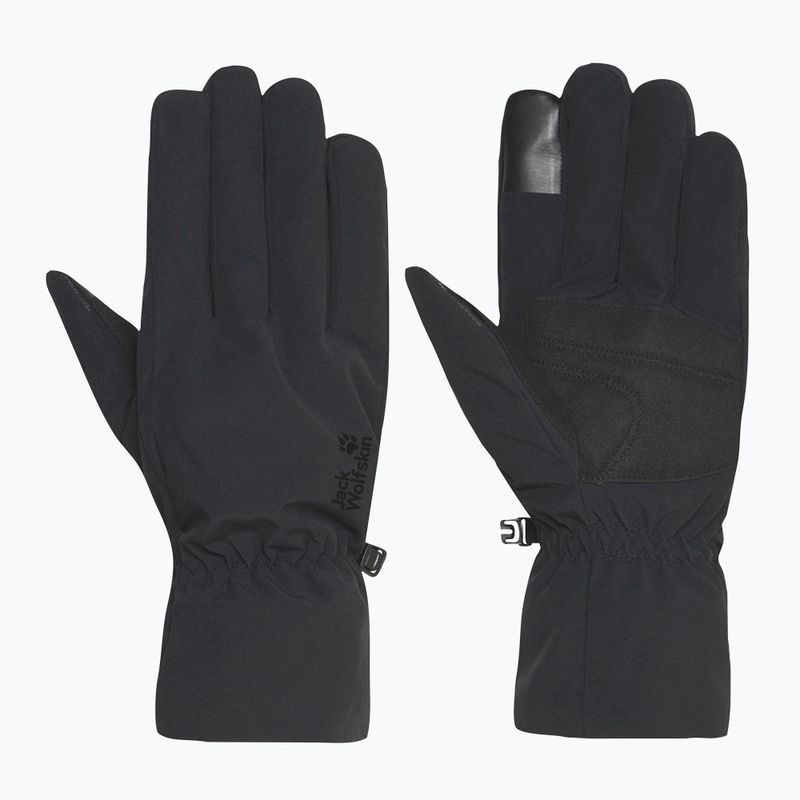 Jack Wolfskin trekking kesztyű Highloft fekete