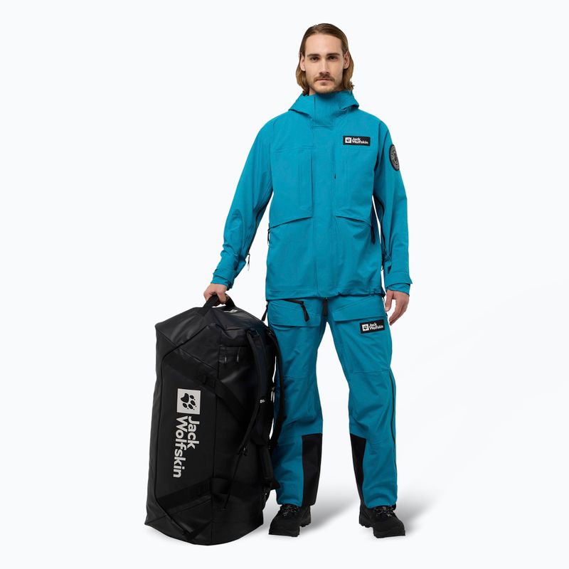 Jack Wolfskin Expdn Duffle 100 l utazótáska fekete 8