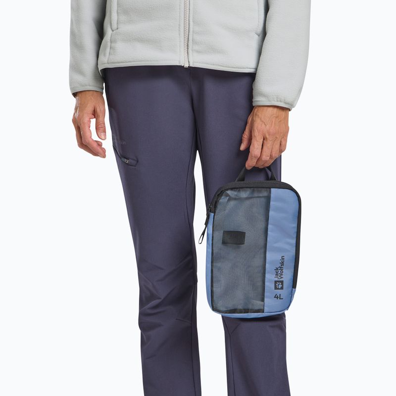 Jack Wolfskin Compression Cube 4 l utazási szervező elemi kék 7