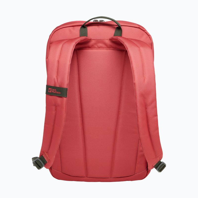 Jack Wolfskin Taubenberg Taubenberg 20 l piros korall nappali hátizsák 2