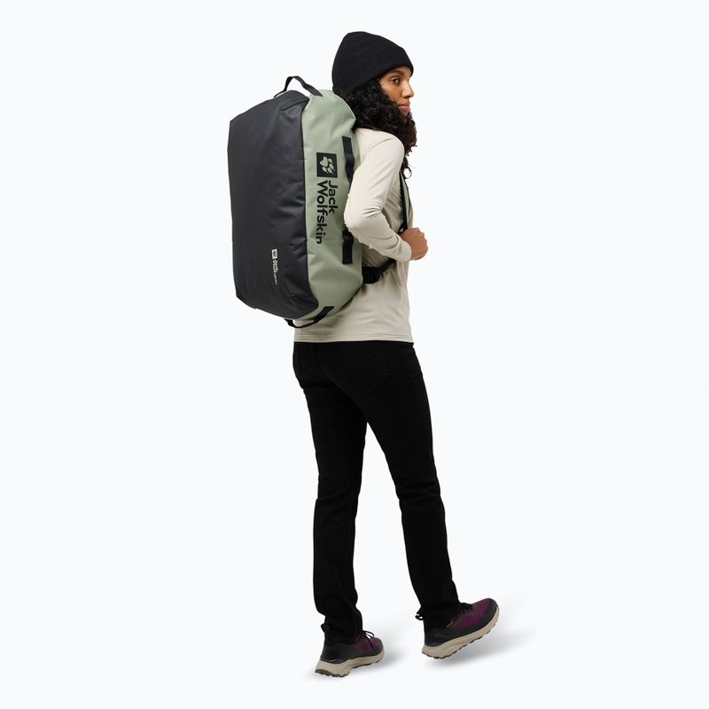Jack Wolfskin All-In Duffle utazótáska 45 l mentolos levél 9