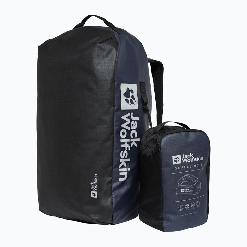 Jack Wolfskin All-In Duffle utazótáska 65 l éjféli égbolt 6