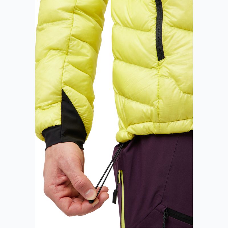 Férfi pehelykabát Jack Wolfskin Alpspitze Down Hoody firefly 5