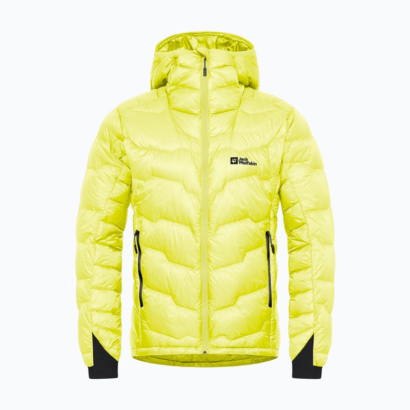 Férfi pehelykabát Jack Wolfskin Alpspitze Down Hoody firefly 7