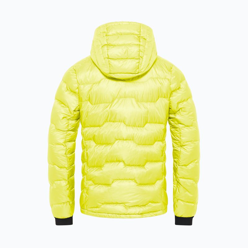 Férfi pehelykabát Jack Wolfskin Alpspitze Down Hoody firefly 9