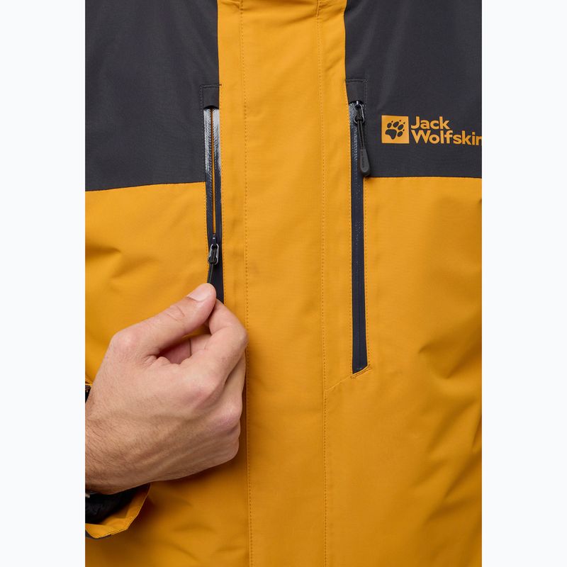 Jack Wolfskin férfi Jasper 3In1 kabát sáfrányvirág 11