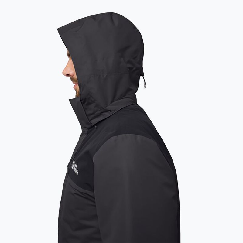 Jack Wolfskin férfi Jasper 3In1 fantom kabát 7