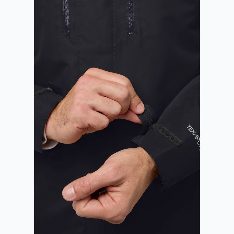 Férfi 3 az 1-ben dzseki Jack Wolfskin Jasper 3In1 fekete 11