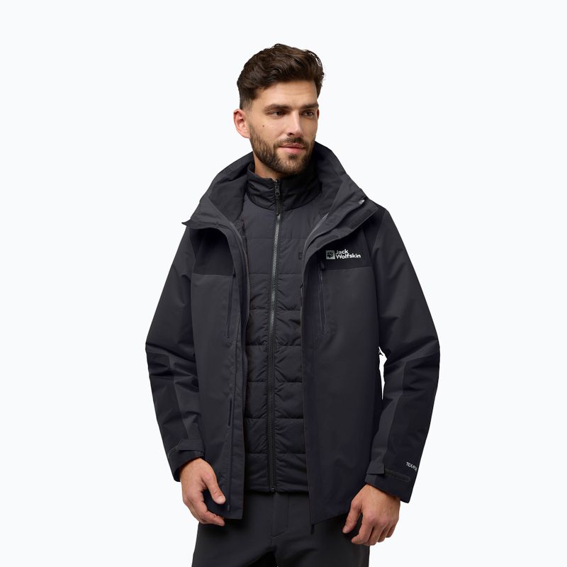 Jack Wolfskin férfi Jasper 3In1 fantom kabát 3