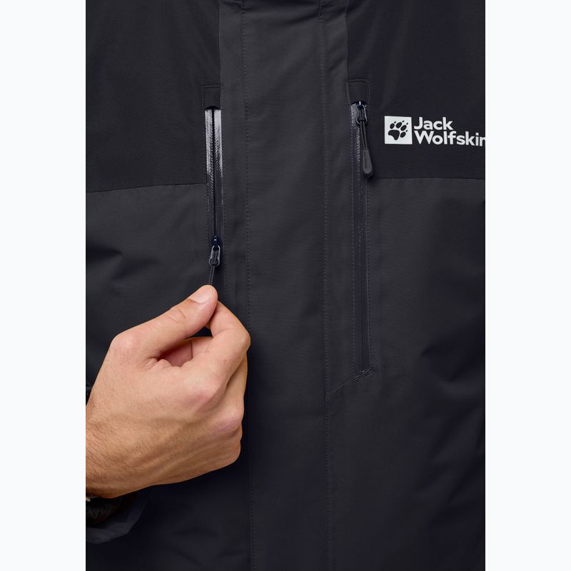 Jack Wolfskin férfi Jasper 3In1 fantom kabát 9