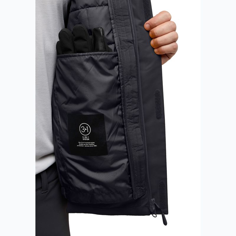 Jack Wolfskin férfi Jasper 3In1 fantom kabát 14