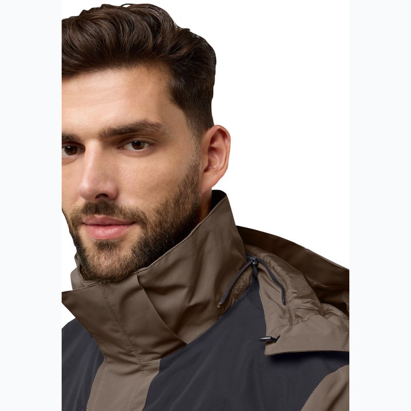 Jack Wolfskin férfi Jasper 3In1 dzseki hideg kávé 7