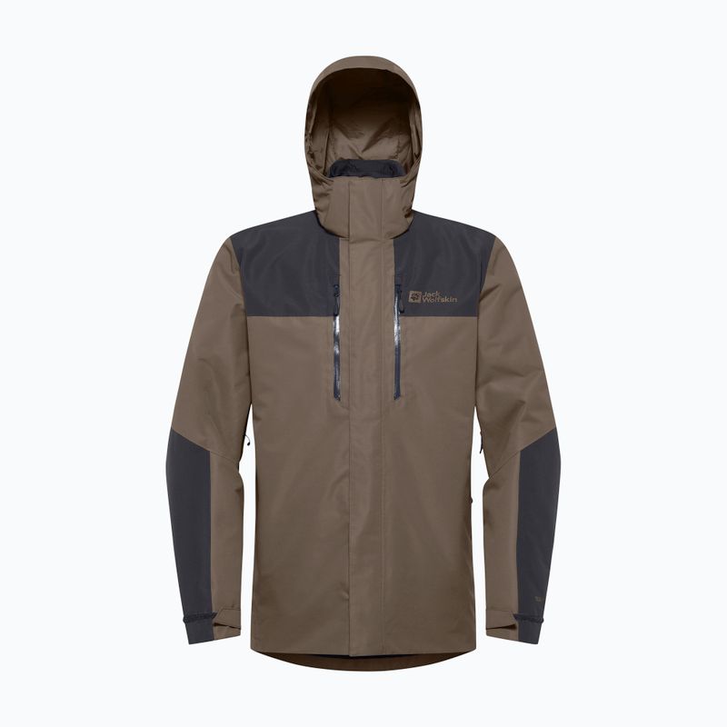 Jack Wolfskin férfi Jasper 3In1 dzseki hideg kávé 18