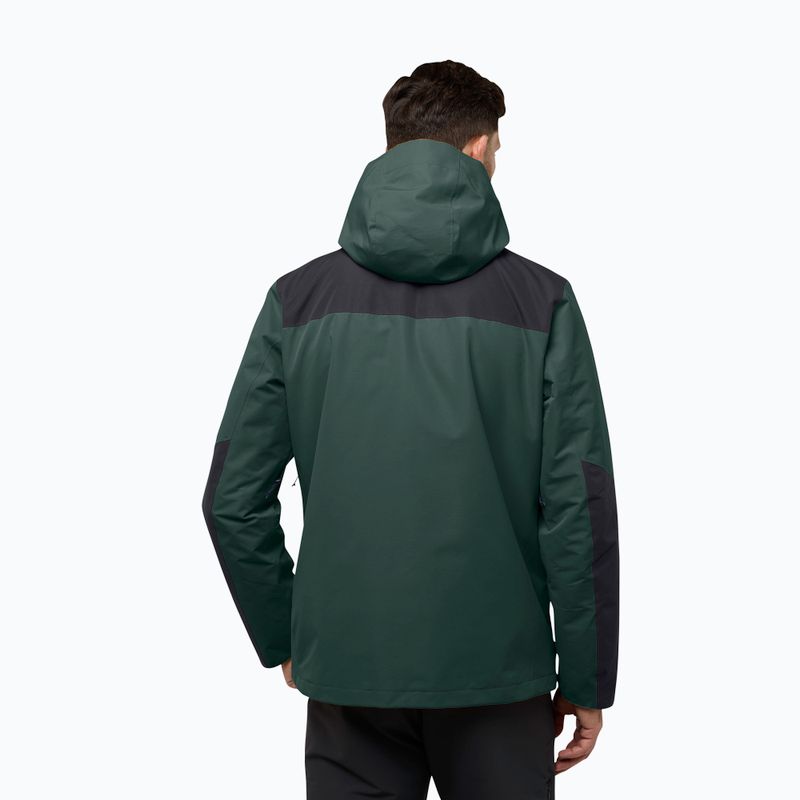 Jack Wolfskin férfi Jasper 3In1 dzseki fekete olívazöld 3