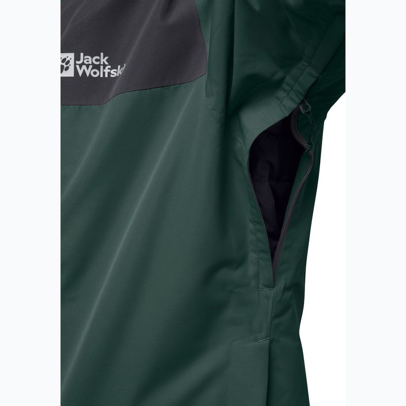 Jack Wolfskin férfi Jasper 3In1 dzseki fekete olívazöld 12