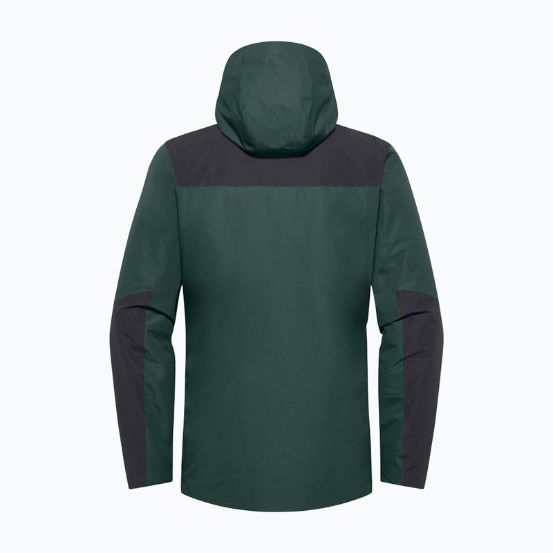 Jack Wolfskin férfi Jasper 3In1 dzseki fekete olívazöld 19