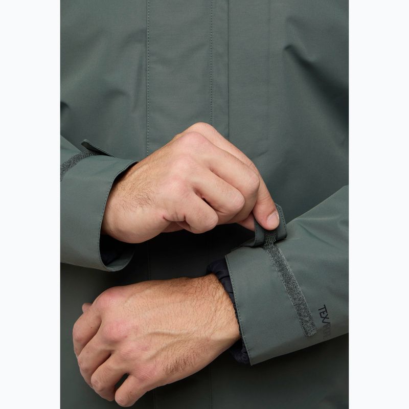 Jack Wolfskin férfi Romberg 3In1 kabát pala zöld 10