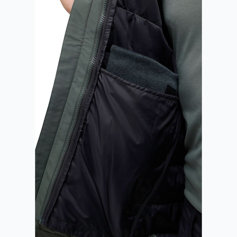 Jack Wolfskin férfi Romberg 3In1 kabát pala zöld 13