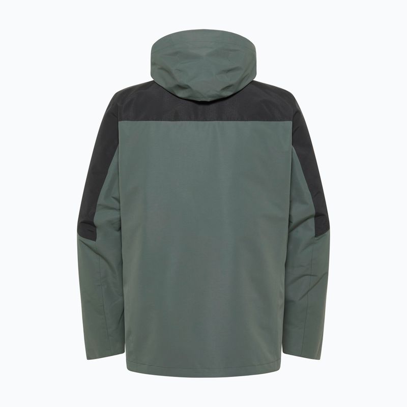 Jack Wolfskin férfi Romberg 3In1 kabát pala zöld 19