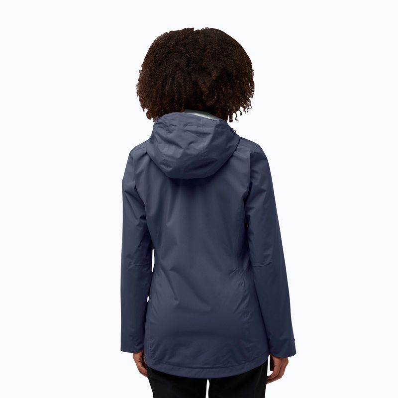 Jack Wolfskin női Rotwand 3In1 fleece melegítőfelső grafit 2