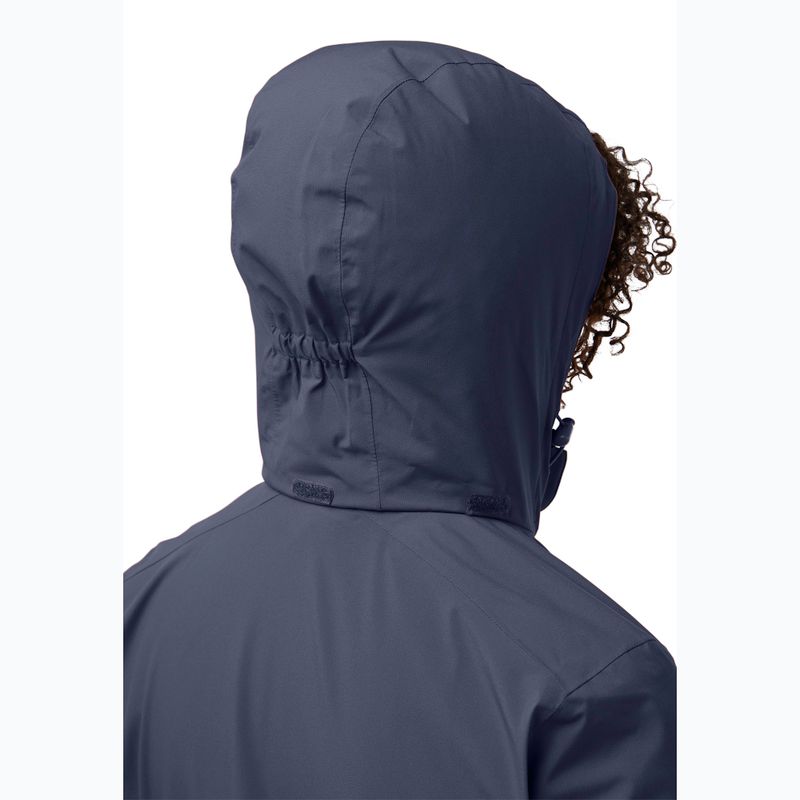 Jack Wolfskin női Rotwand 3In1 fleece melegítőfelső grafit 6