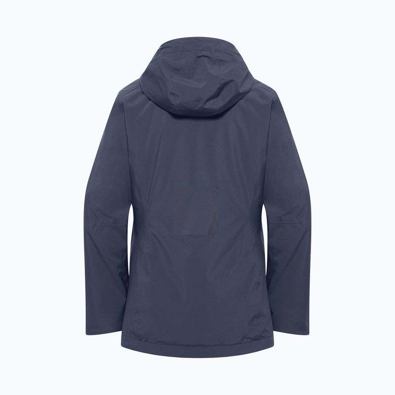 Jack Wolfskin női Rotwand 3In1 fleece melegítőfelső grafit 12