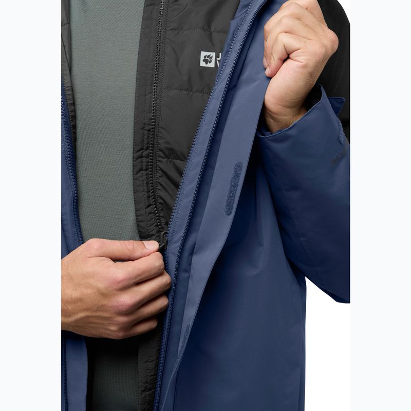 Jack Wolfskin férfi 3 az 1-ben kabát Romberg 3In1 midnight sky 14
