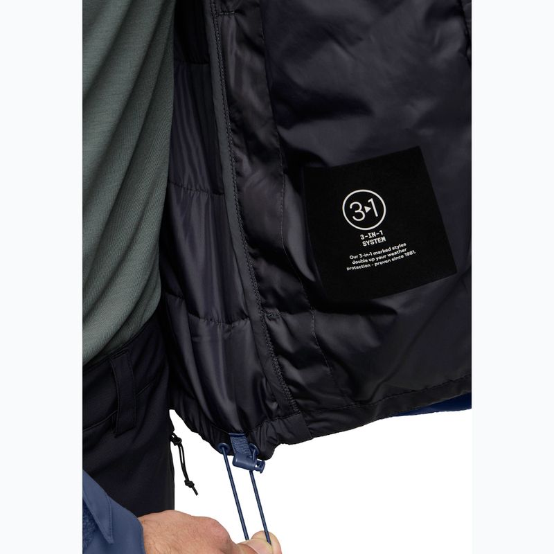 Jack Wolfskin férfi 3 az 1-ben kabát Romberg 3In1 midnight sky 16