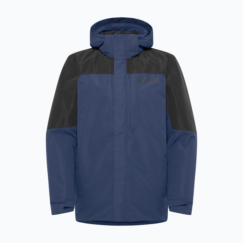 Jack Wolfskin férfi 3 az 1-ben kabát Romberg 3In1 midnight sky 17