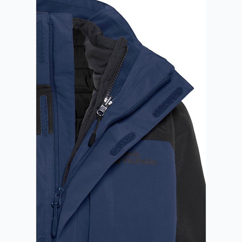 Jack Wolfskin férfi 3 az 1-ben kabát Romberg 3In1 midnight sky 22