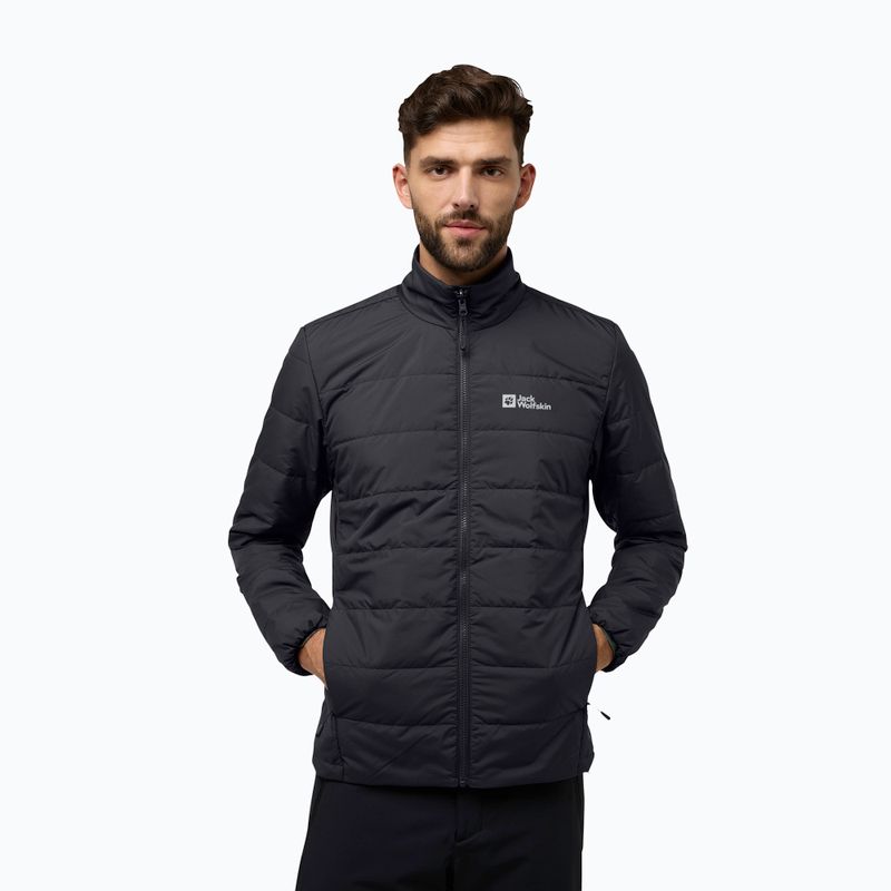Férfi 3 az 1-ben dzseki Jack Wolfskin Romberg 3In1 phantom 5