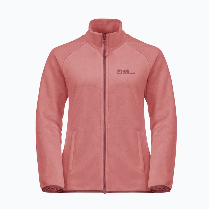 Jack Wolfskin női Moonrise 3In1 dzseki vörös okkersárga 10