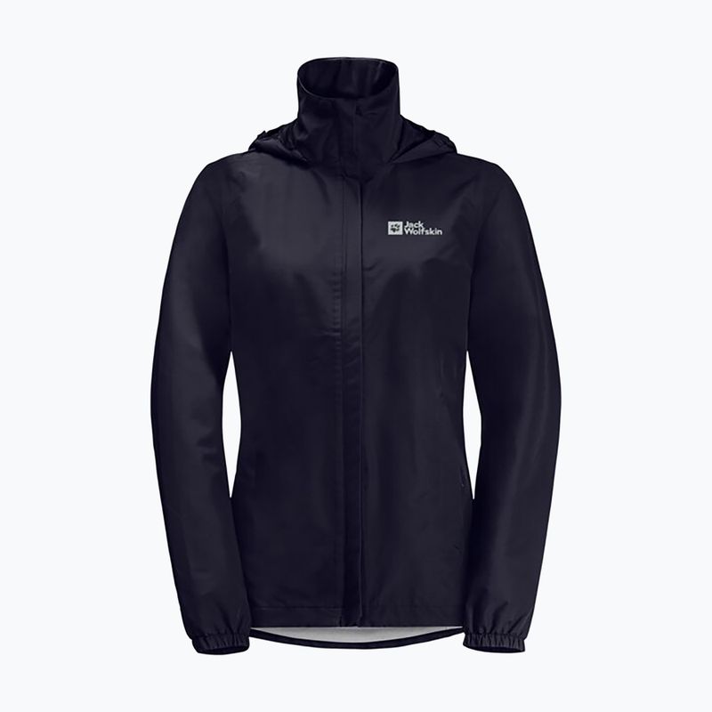 Jack Wolfskin Stormy Point 2L női esőkabát grafit