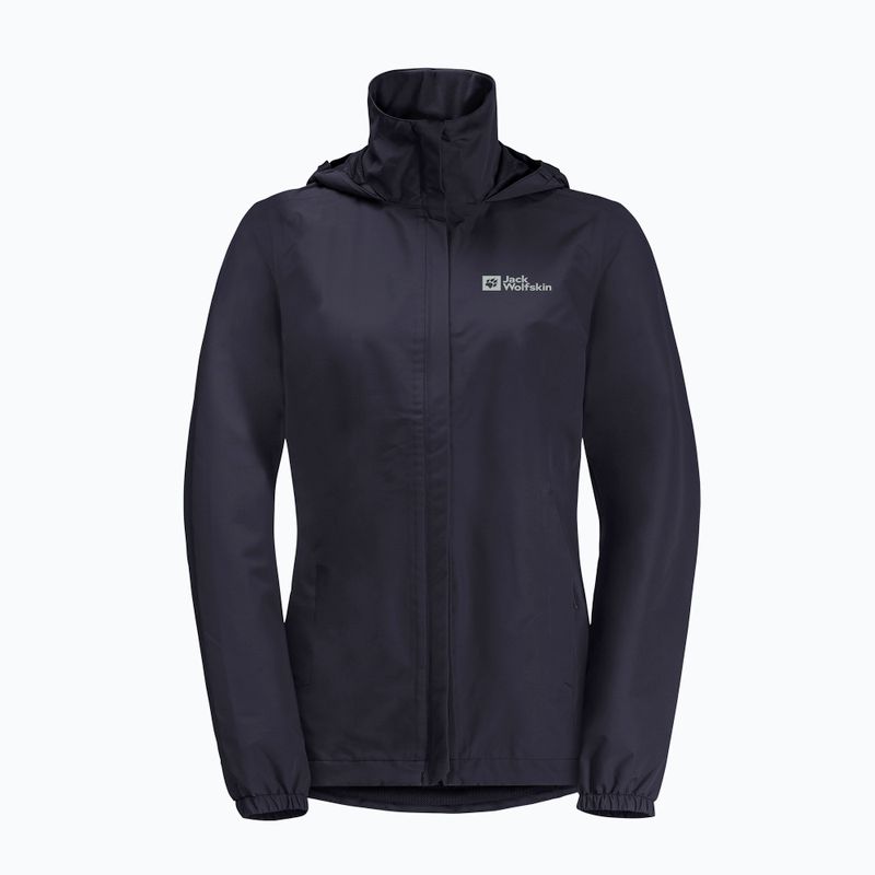 Jack Wolfskin Stormy Point 2L női esőkabát grafit 7