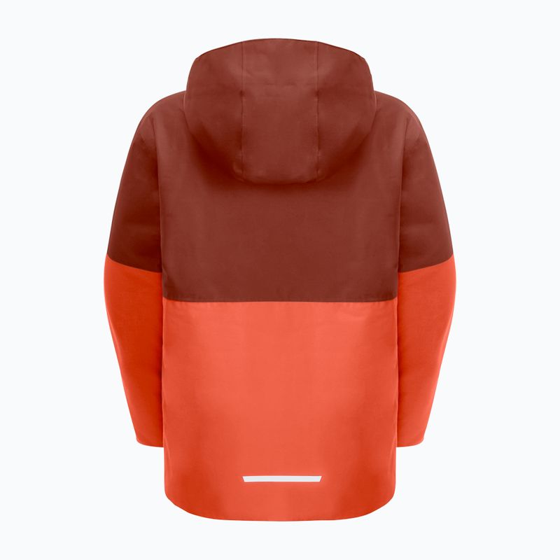 Jack Wolfskin Actamic 2L Ins gyermek pehelykabát korall narancs színben 6