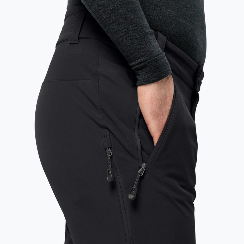Jack Wolfskin férfi softshell nadrág Alpspitze Tour fekete 3