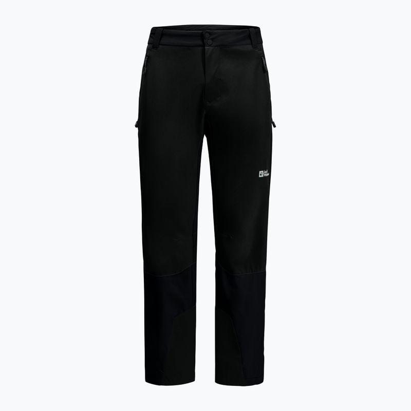 Jack Wolfskin férfi softshell nadrág Alpspitze Tour fekete 6