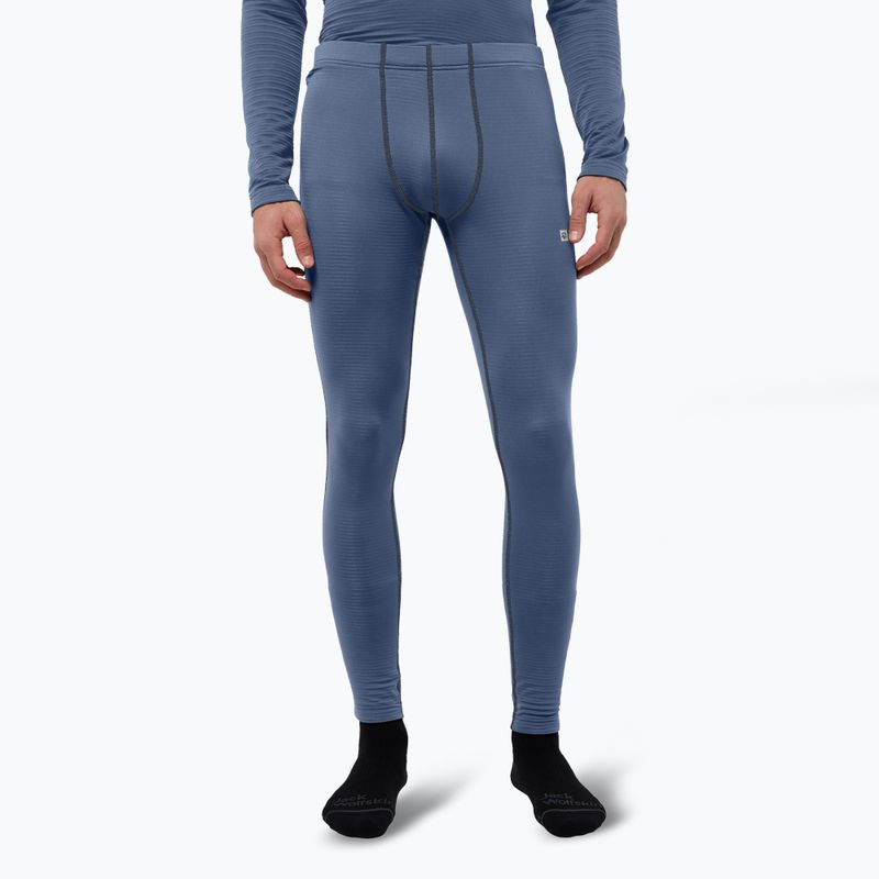 Férfi Jack Wolfskin Infinite Warm természet kék termónadrág