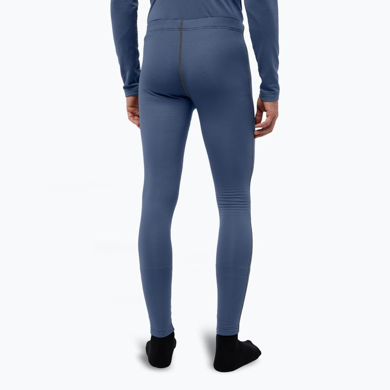 Férfi Jack Wolfskin Infinite Warm természet kék termónadrág 2