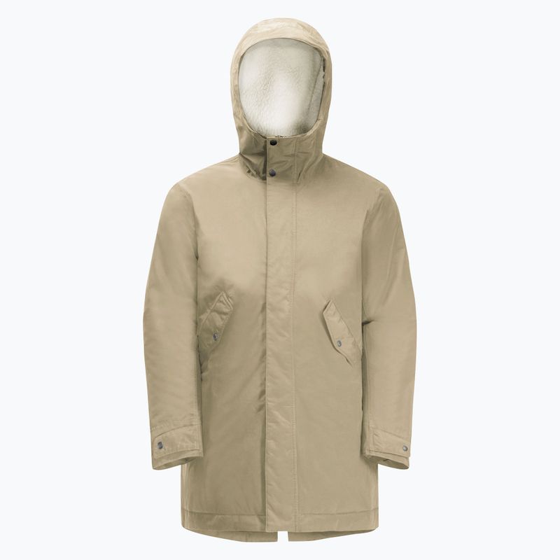 Jack Wolfskin női télikabát Talforst Parka anis 7