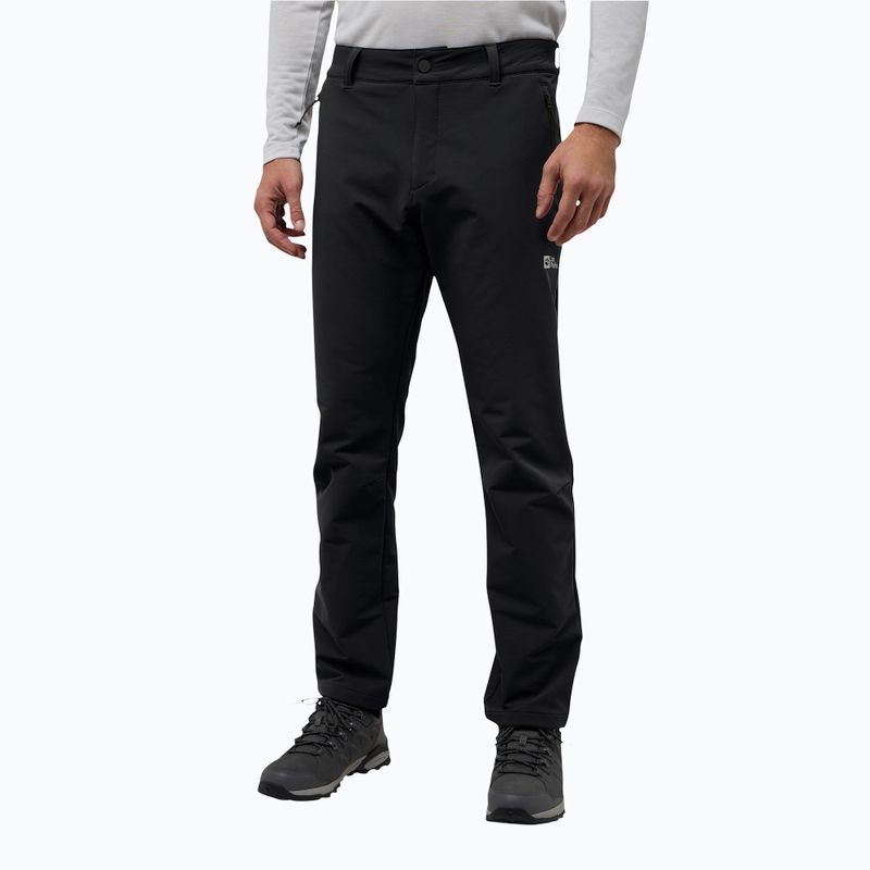 Férfi softshell nadrág Jack Wolfskin Activate Thermic fekete