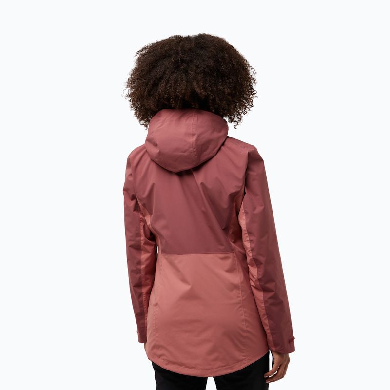 Női 3 az 1-ben dzseki Jack Wolfskin Hunberg mineral red 2