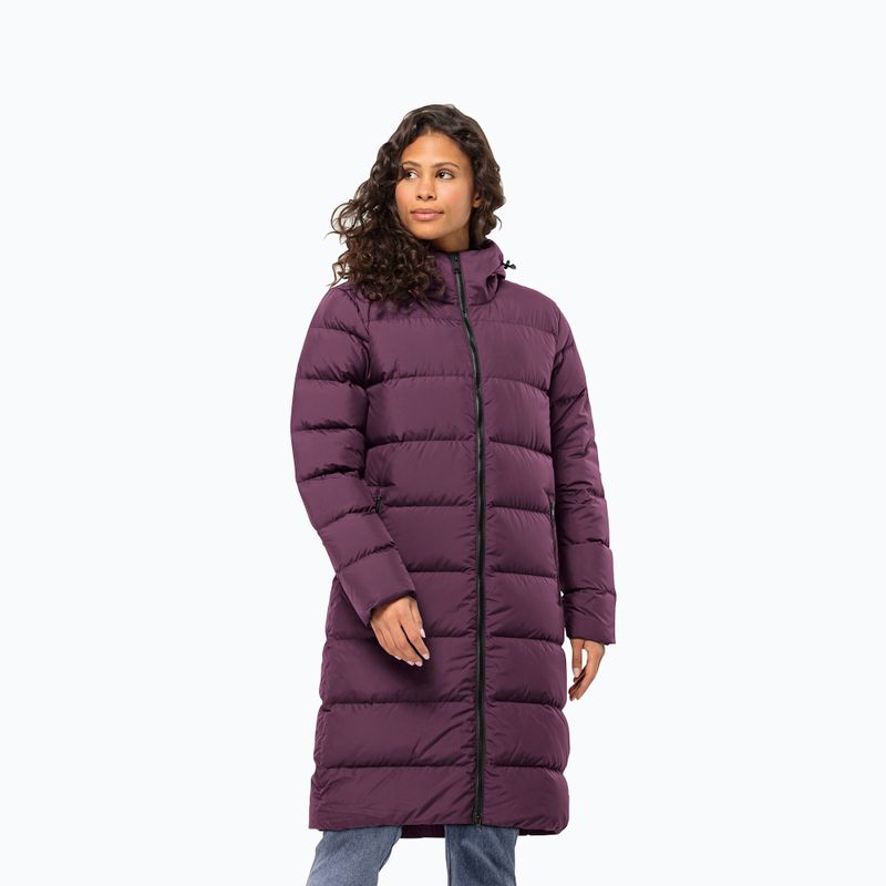 Jack Wolfskin női pehelykabát Frozen Palace bogyós gyümölcs lekvárral