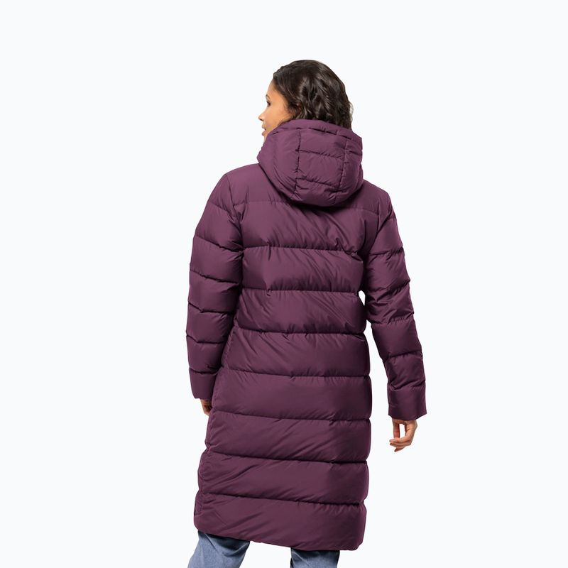 Jack Wolfskin női pehelykabát Frozen Palace bogyós gyümölcs lekvárral 2