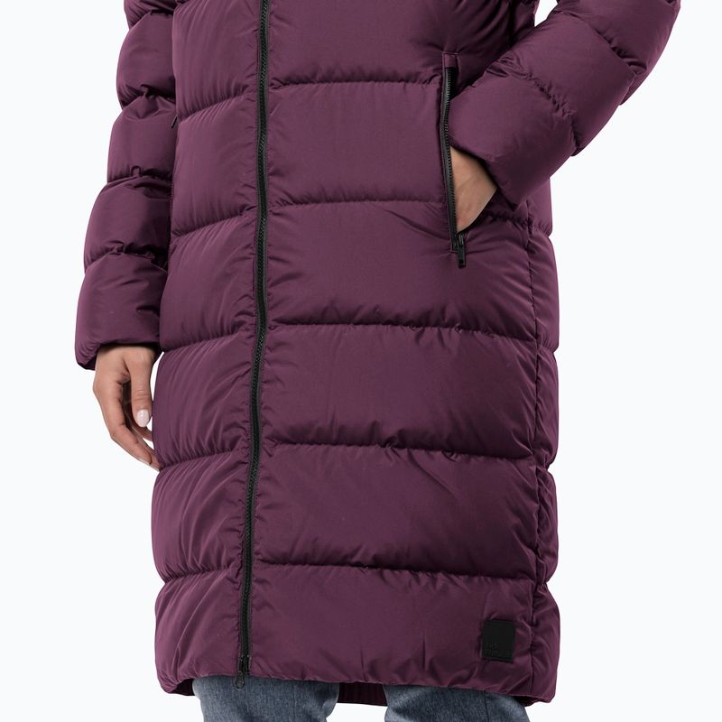Jack Wolfskin női pehelykabát Frozen Palace bogyós gyümölcs lekvárral 4