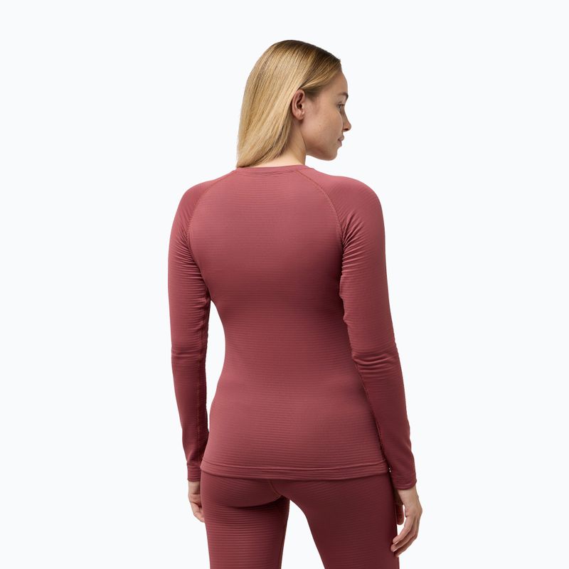 Női thermo hosszú ujjú felső Jack Wolfskin Infinite Warm red ochre 2