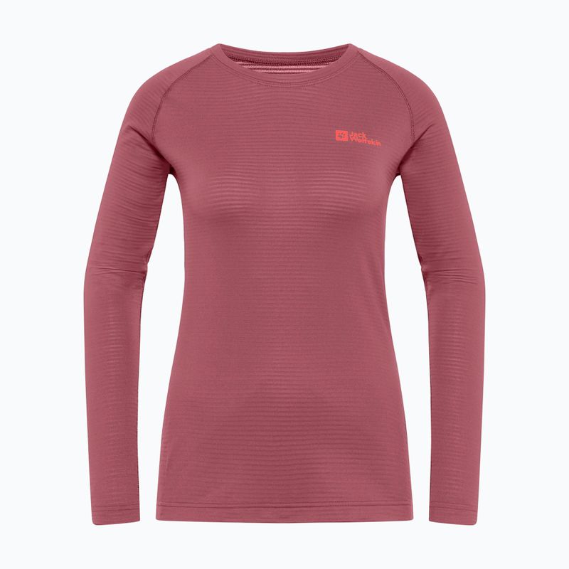 Női thermo hosszú ujjú felső Jack Wolfskin Infinite Warm red ochre 3
