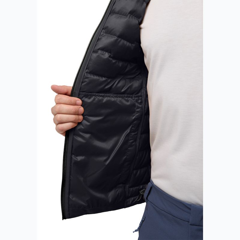 Férfi Jack Wolfskin Passamani Down phantom trekking ujjatlan kabát 6